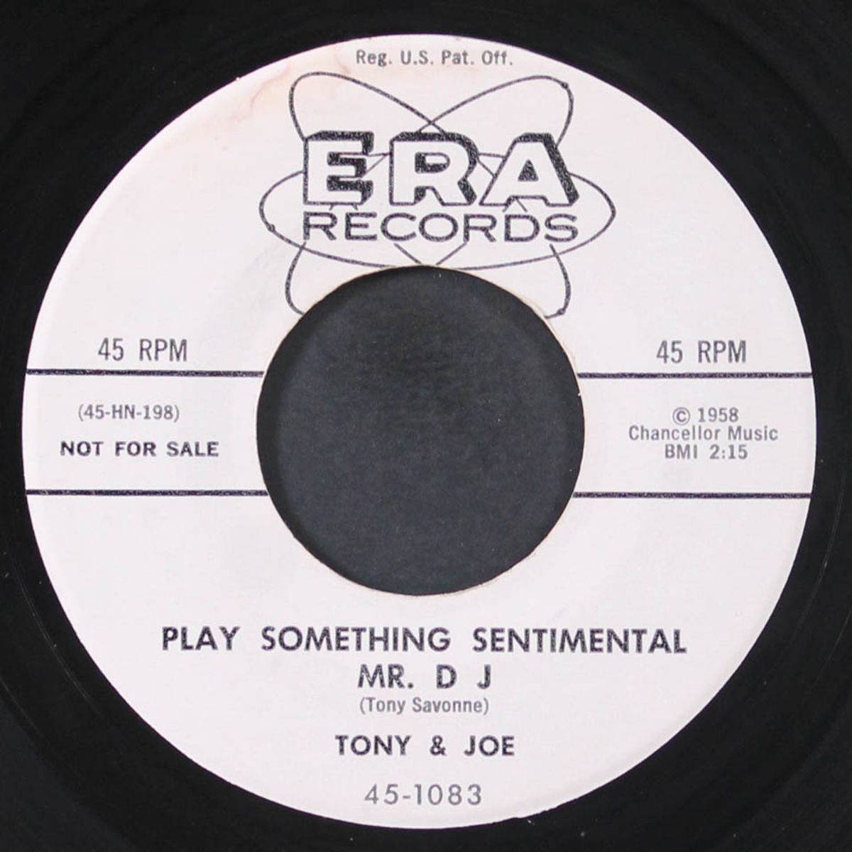 where can you be? / play something sentimental mr. dj by TONY & JOE