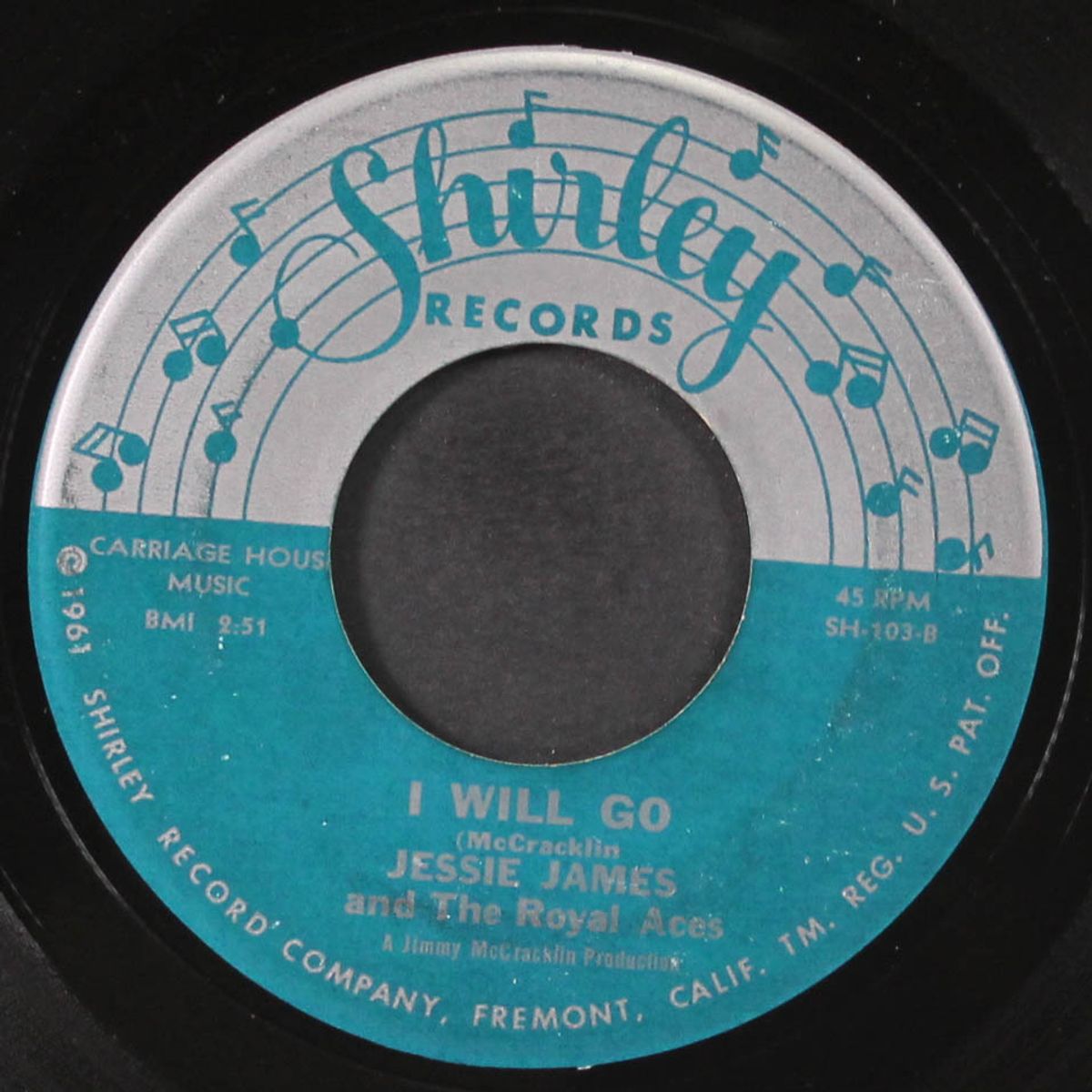 i will go / cha cha minnie by JESSIE JAMES & ROYAL ACES