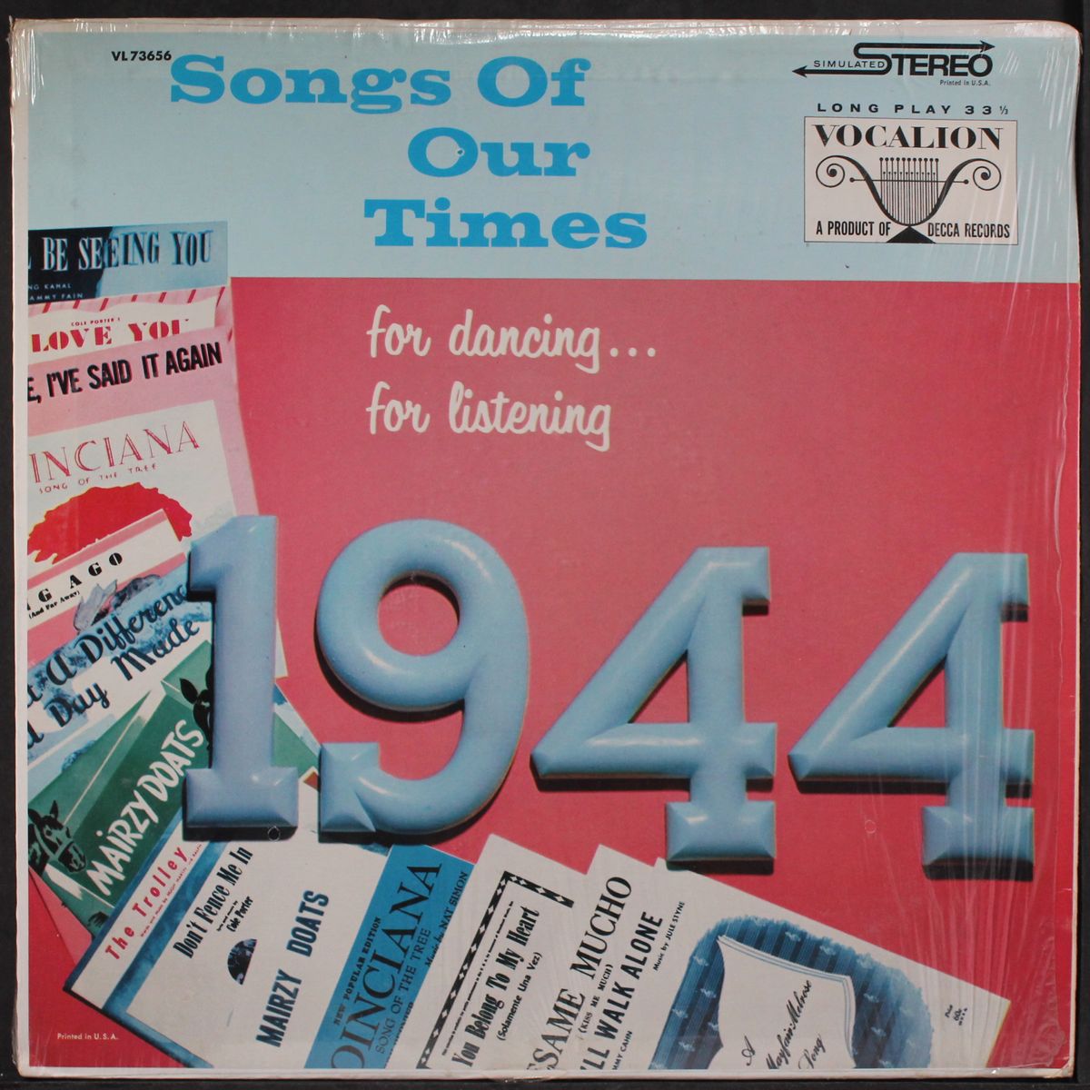 songs of our times, 1944 by ROY ROSS