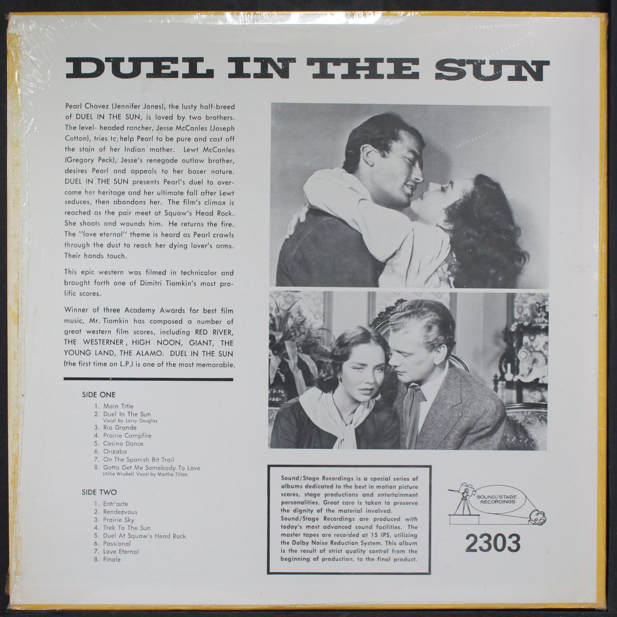 duel in the sun by SOUNDTRACK