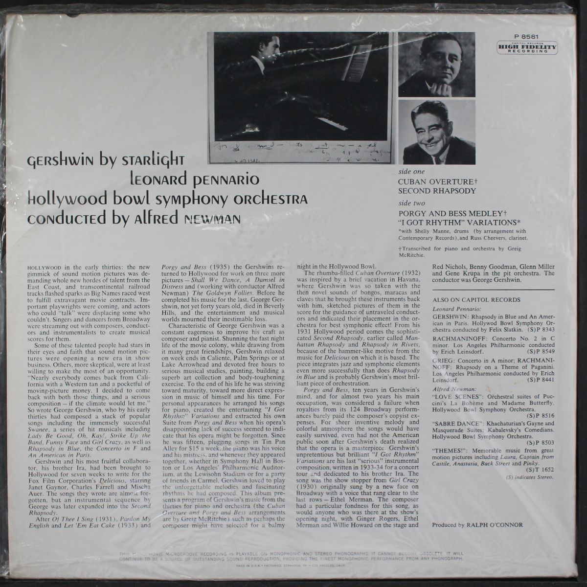 gershwin by starlight by ALFRED NEWMAN