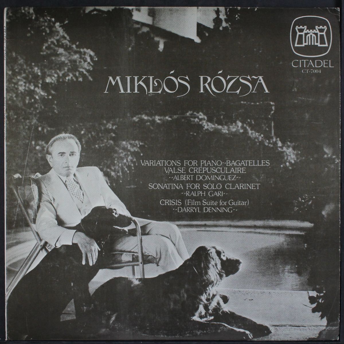 solo works by MIKLOS ROZSA
