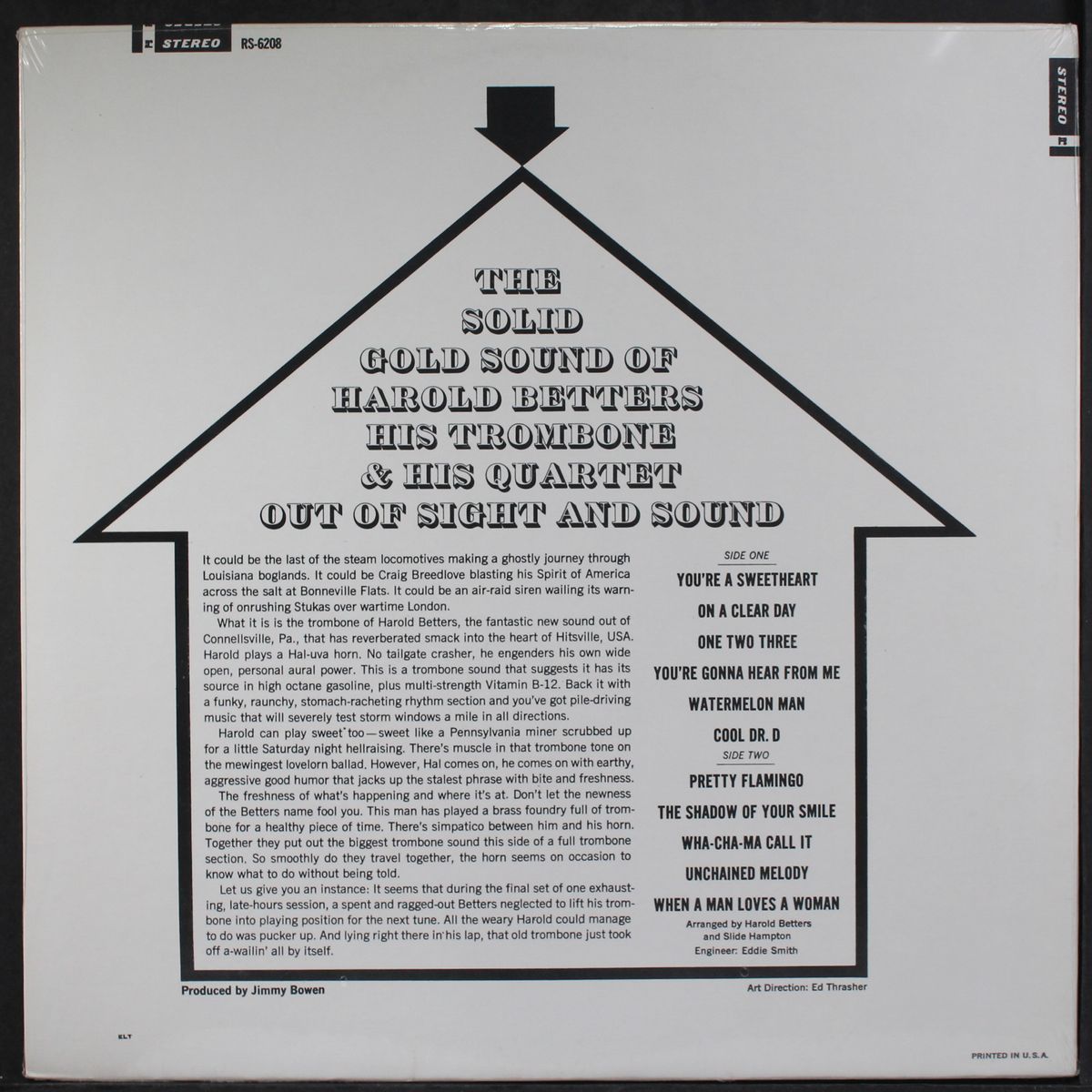 out of sight & sound by HAROLD BETTERS