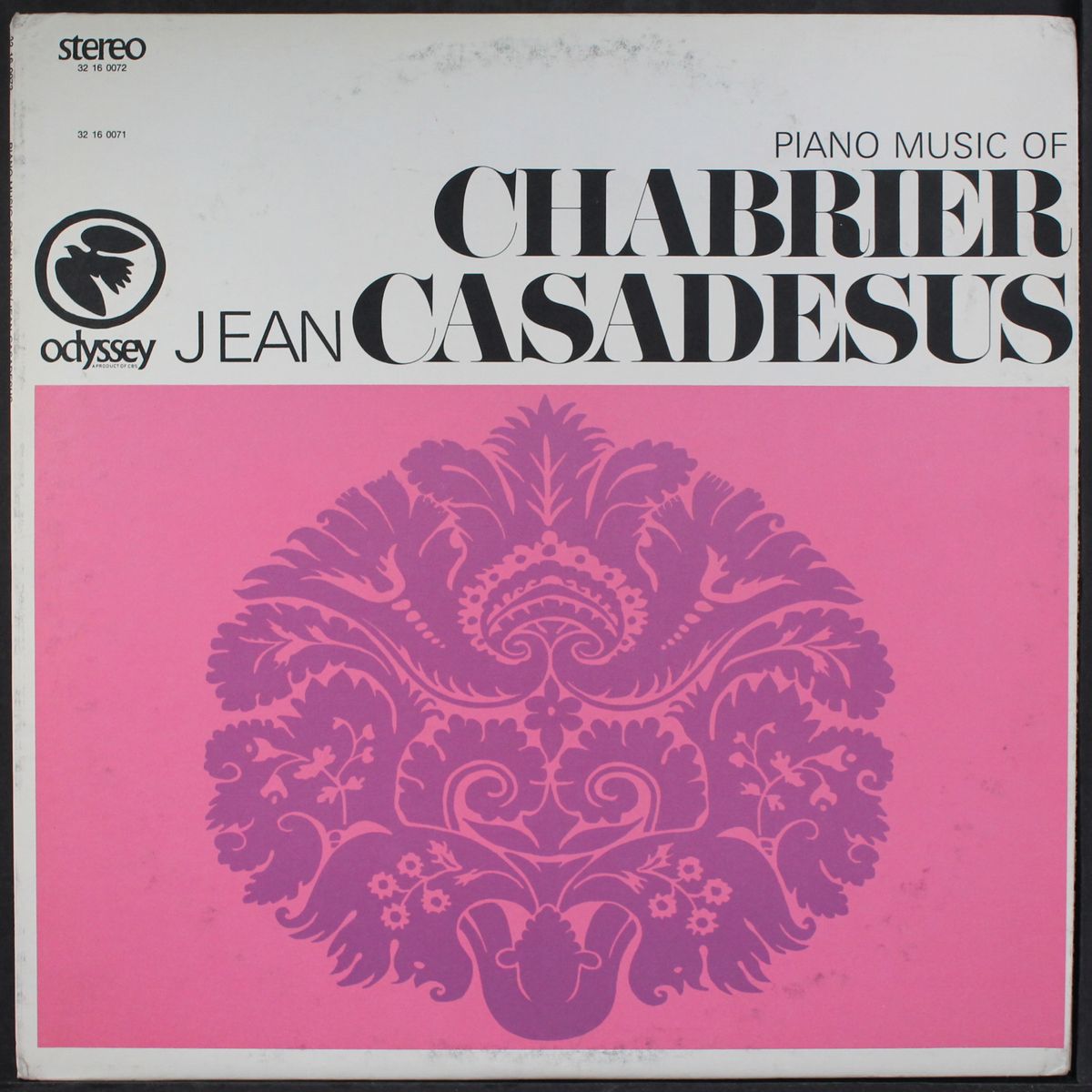 piano music of chabrier by JEAN CASADESUS