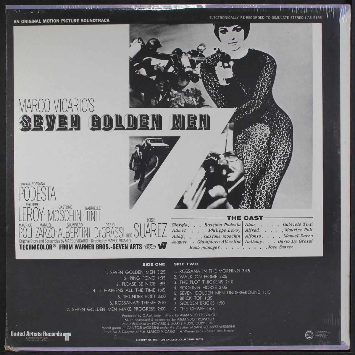 seven golden men by SOUNDTRACK