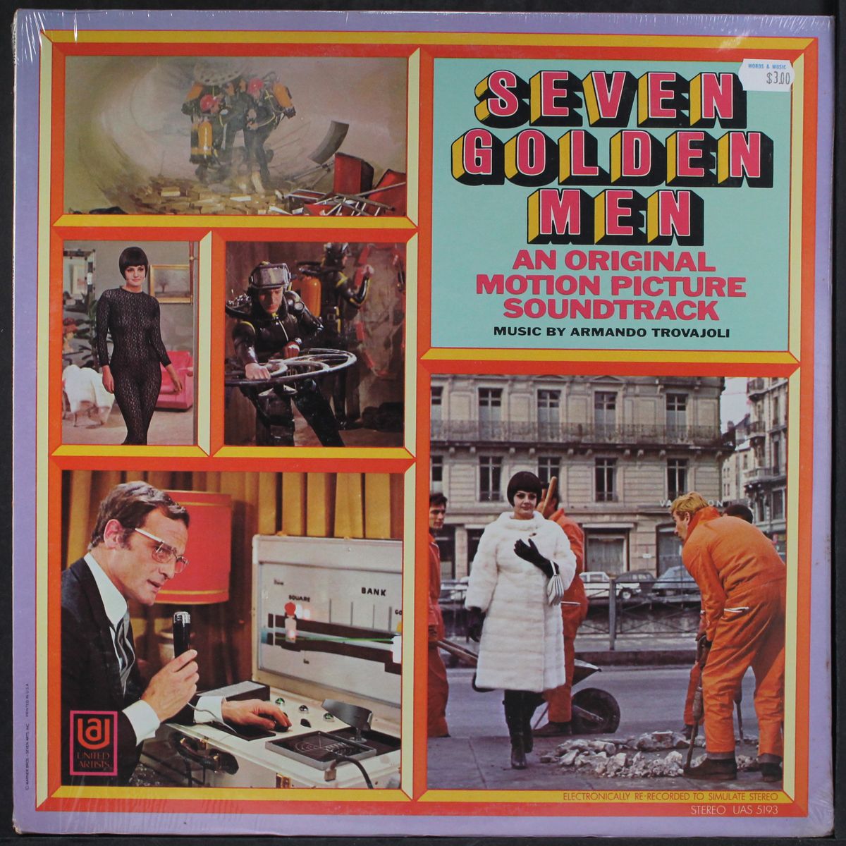 seven golden men by SOUNDTRACK