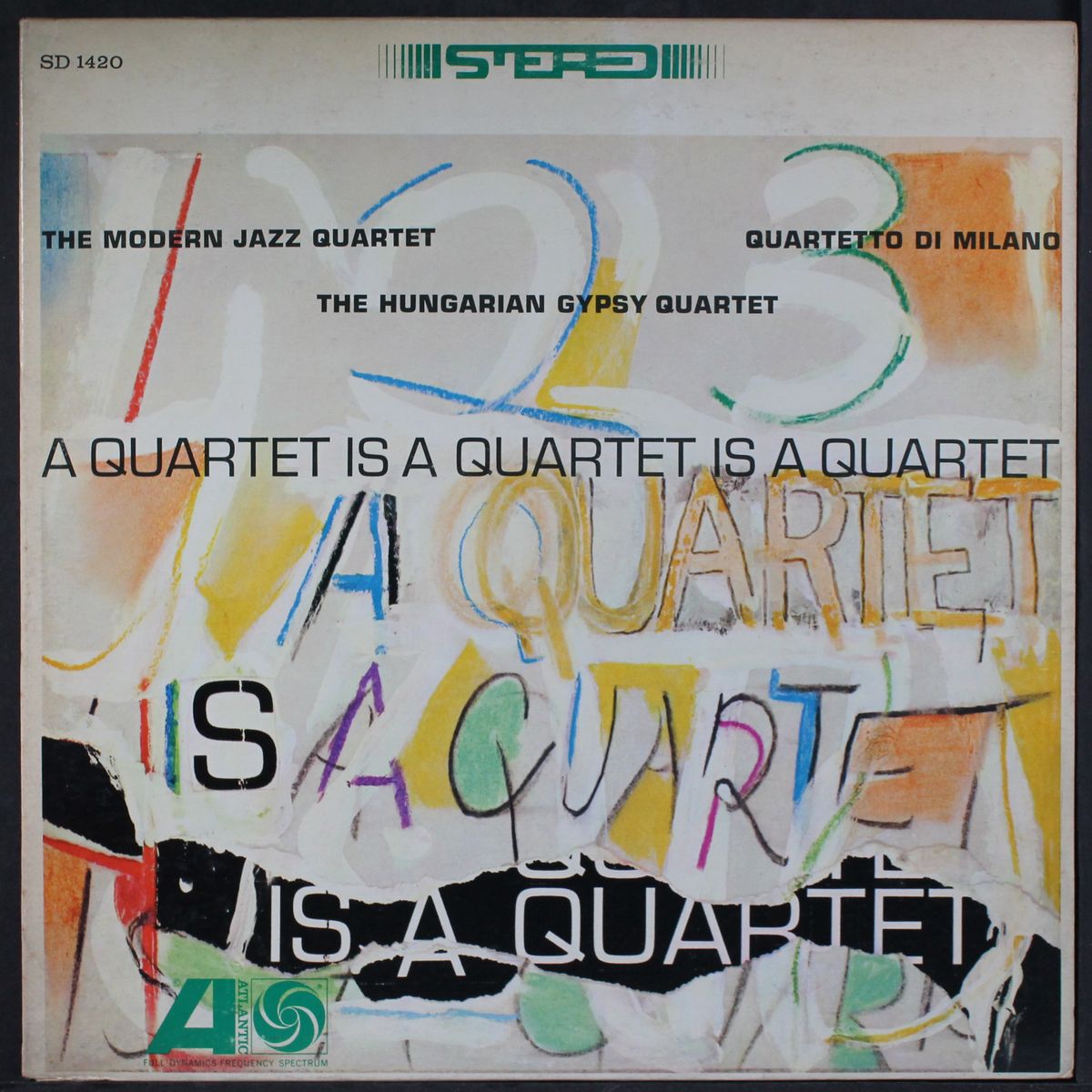 a quartet is a quartet by MODERN JAZZ QUARTET, ETC.