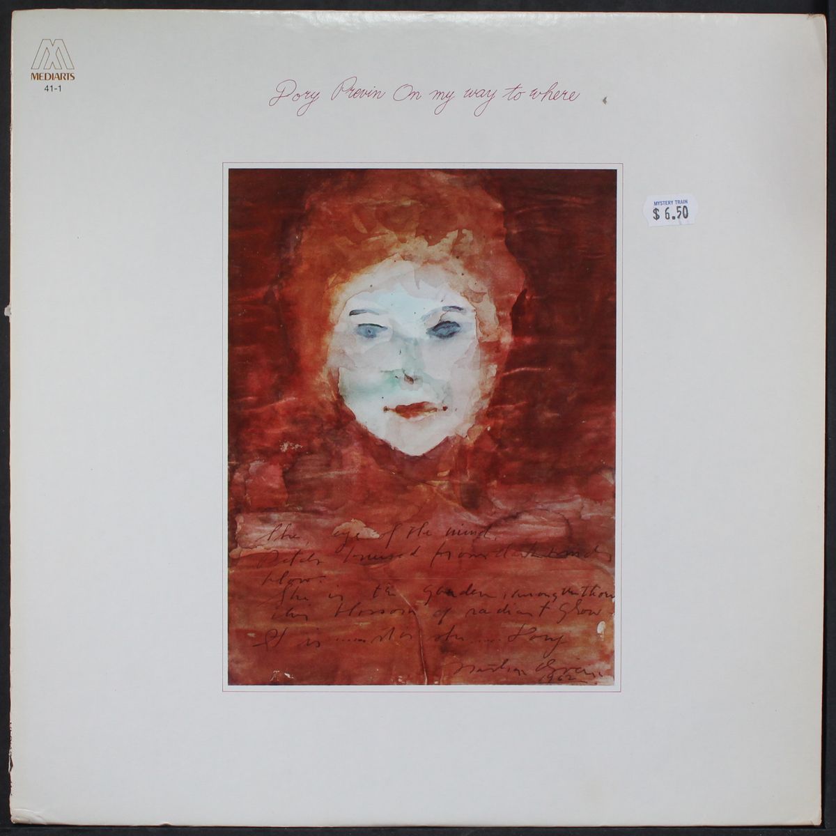 on my way to where by DORY PREVIN