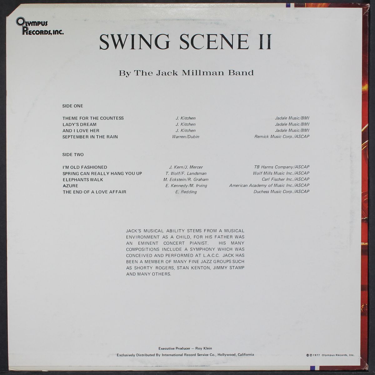 swing scene 2 by JACK MILLMAN
