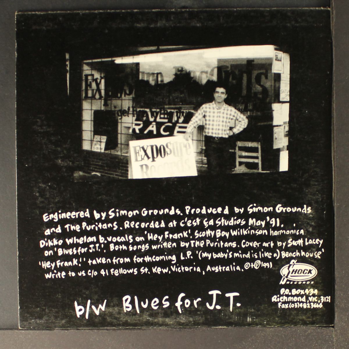 hey frank! / blues for j.t. by PURITANS
