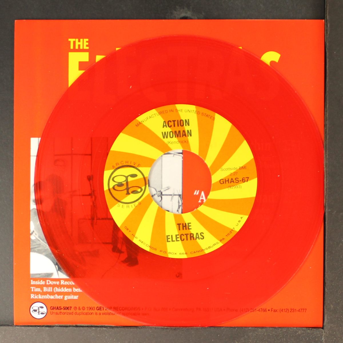 soul searchin' / action woman by ELECTRAS