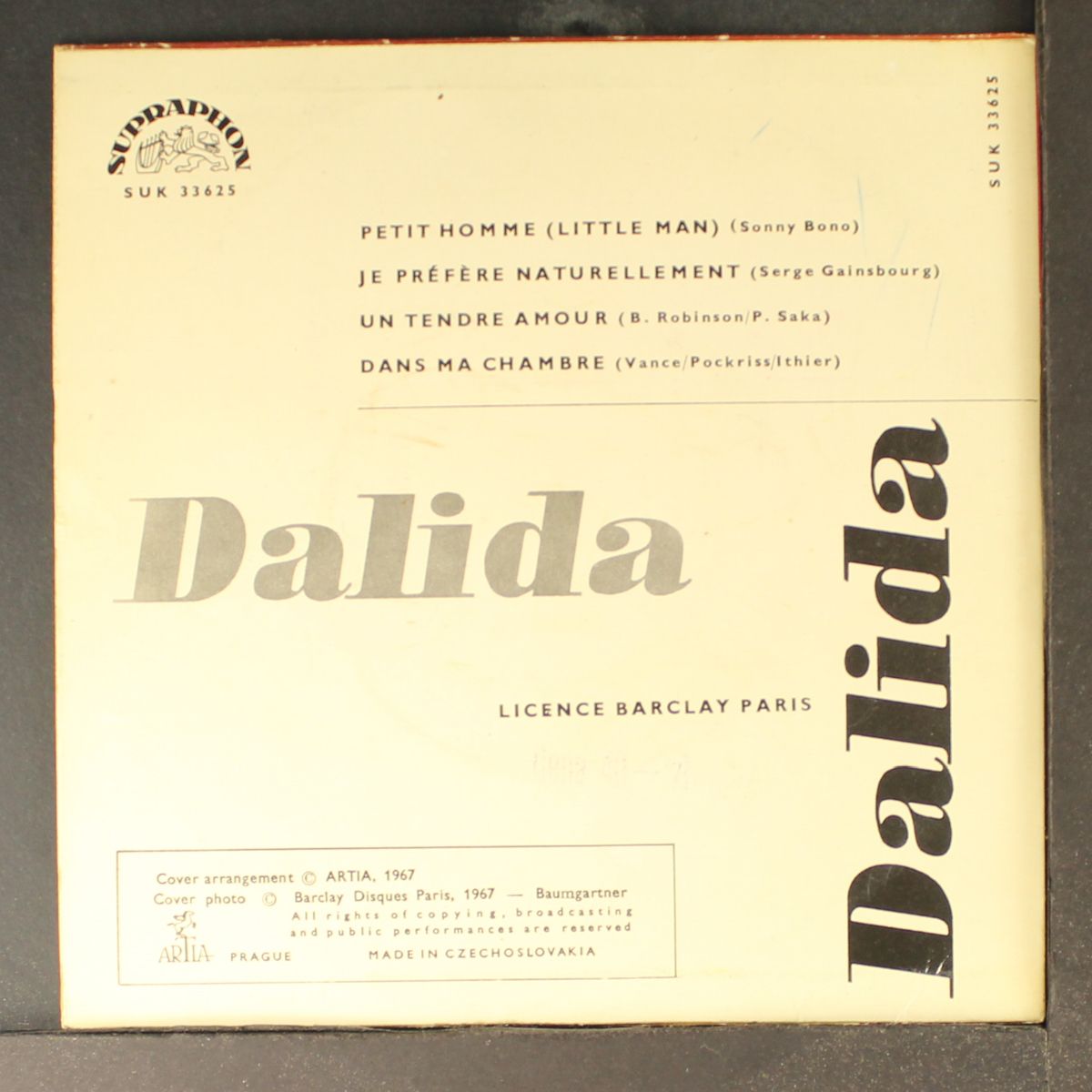 petite homme by DALIDA
