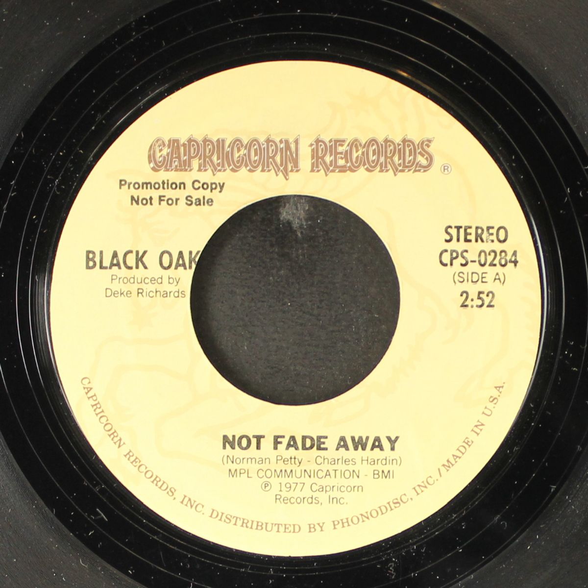 not fade away by BLACK OAK