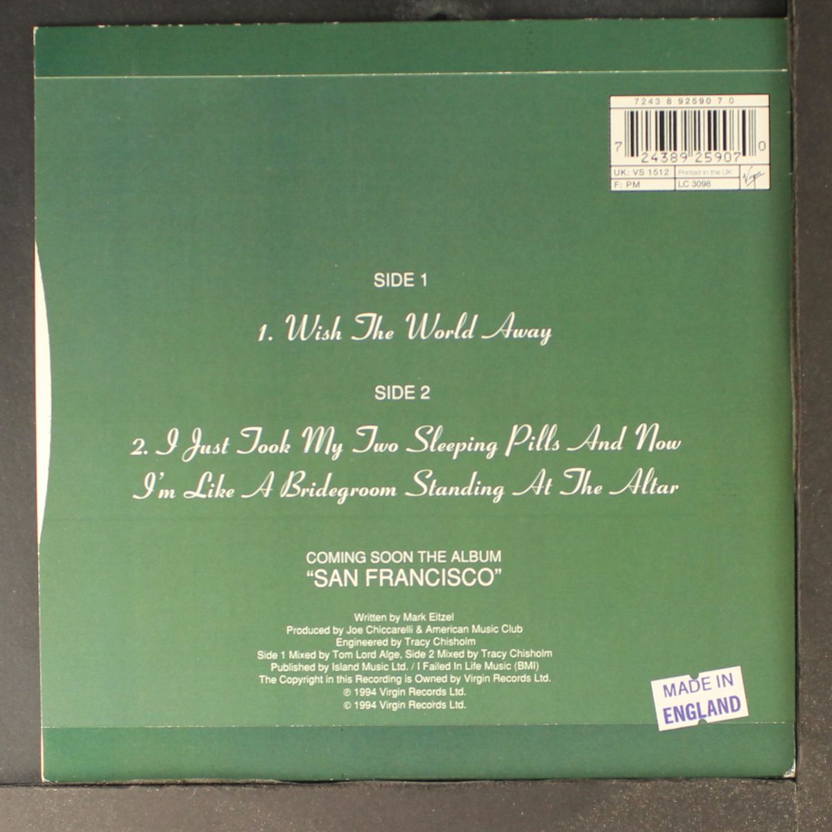 wish the world away by AMERICAN MUSIC CLUB