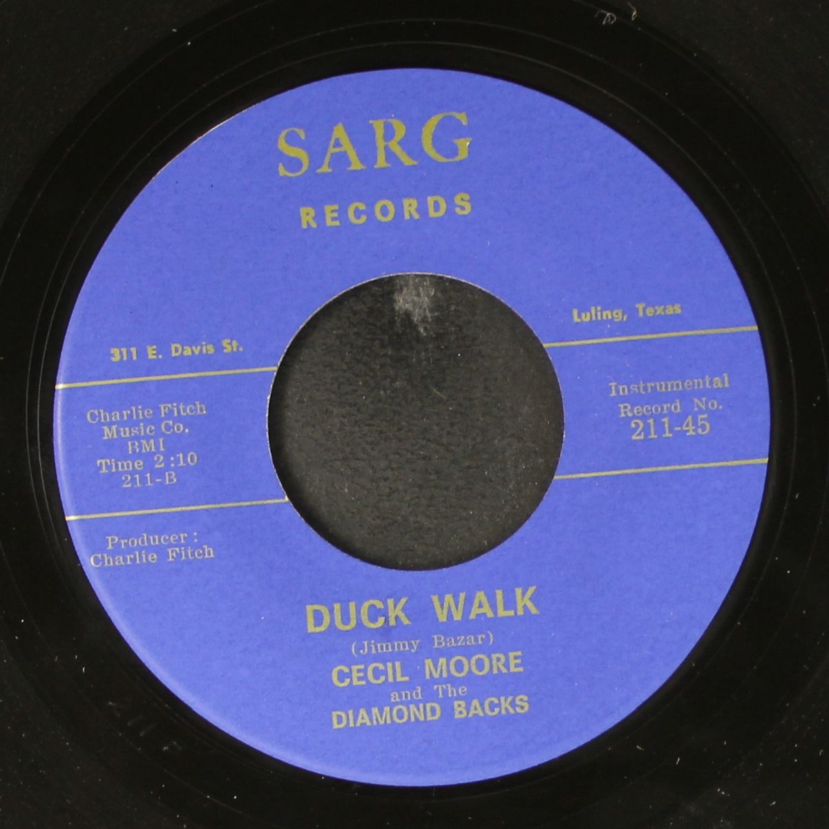 stormy / duck walk by CECIL MOORE & DIAMOND BACKS