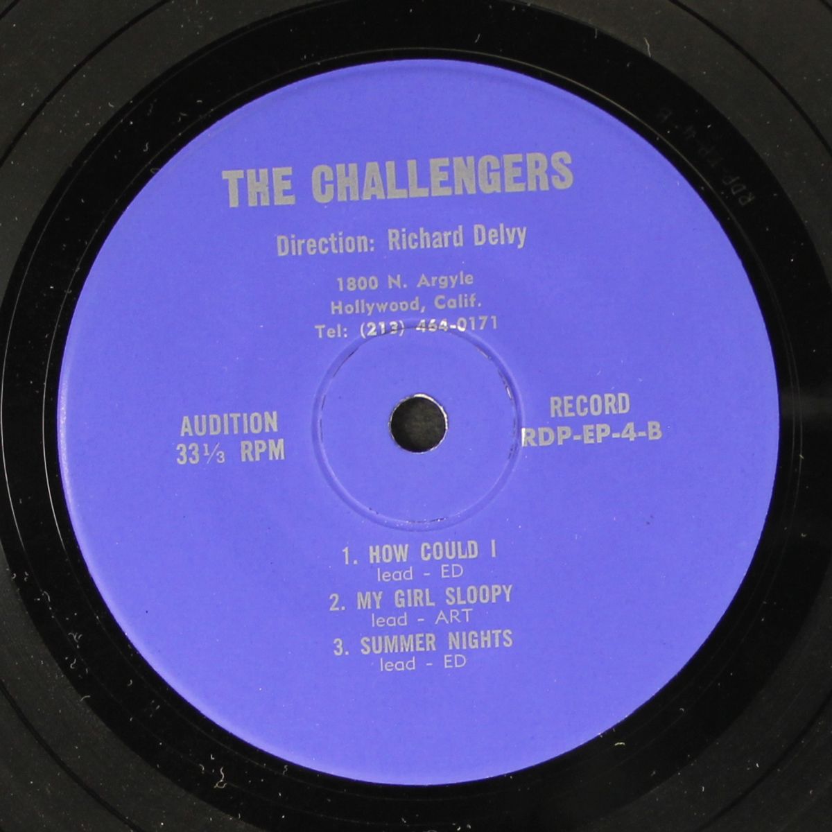 audition record 4 by CHALLENGERS