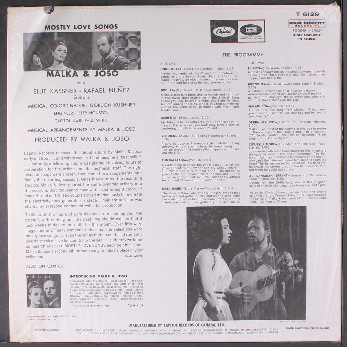 mostly love songs by MALKA & JOSO