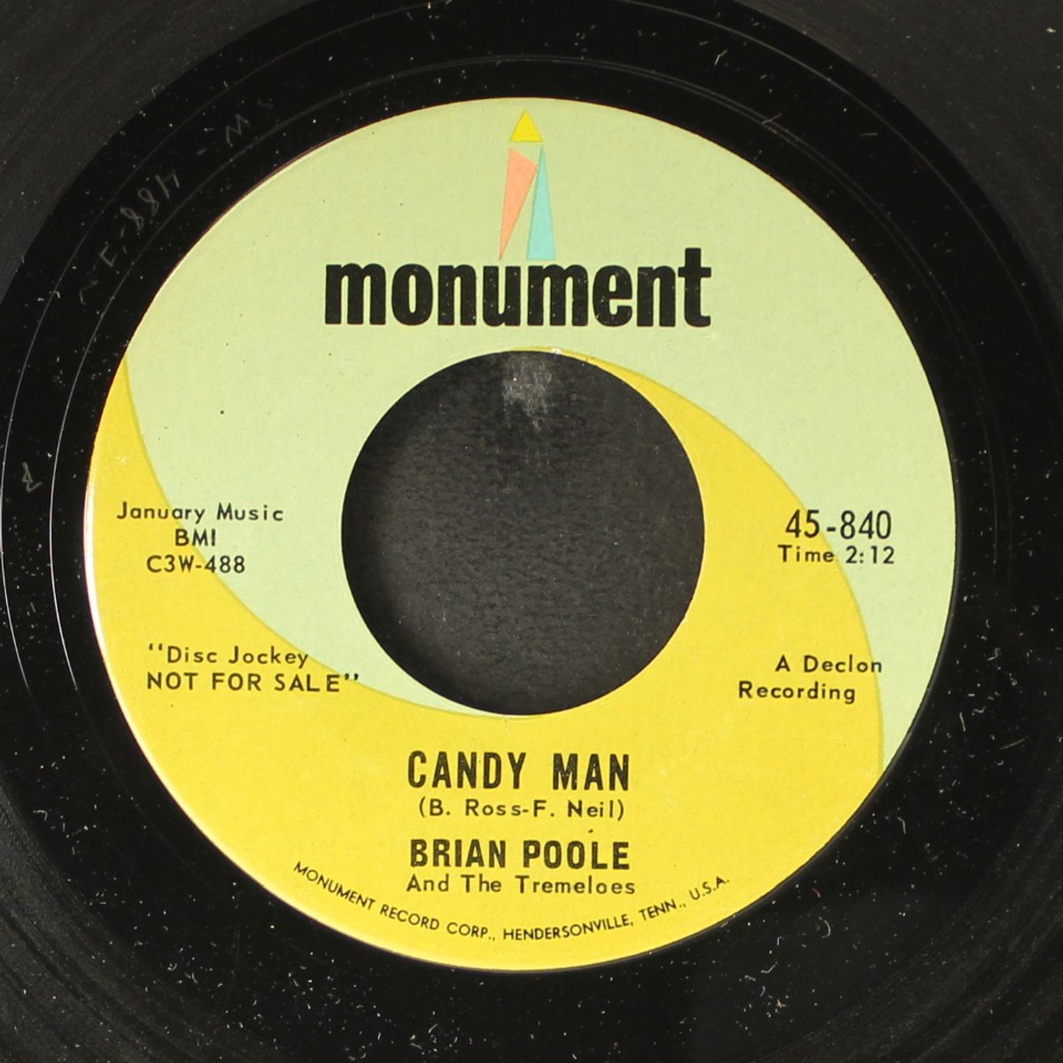 candy man / i can dance by BRIAN POOLE & TREMELOES