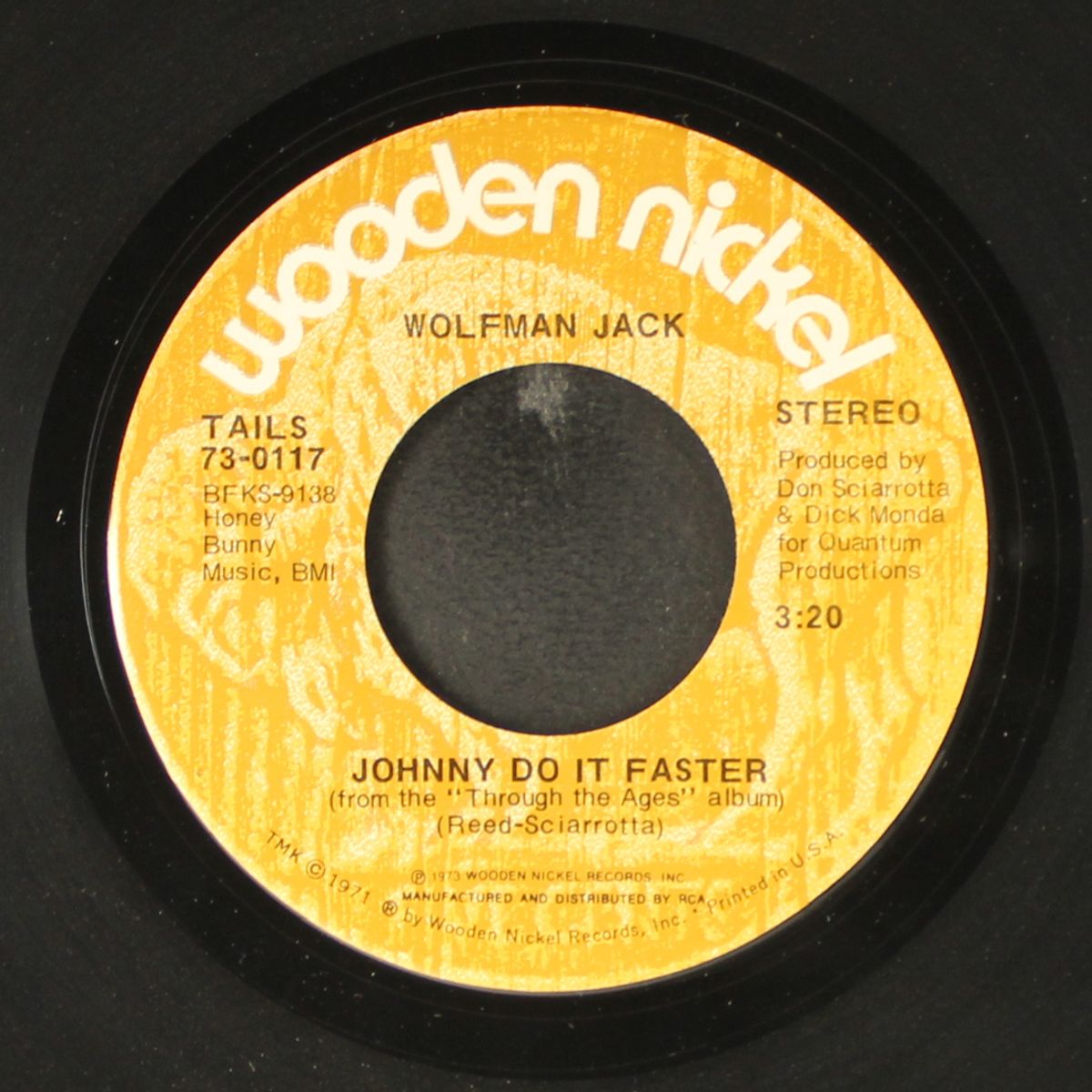 ling, ting, tong / johnny do it faster by WOLFMAN JACK