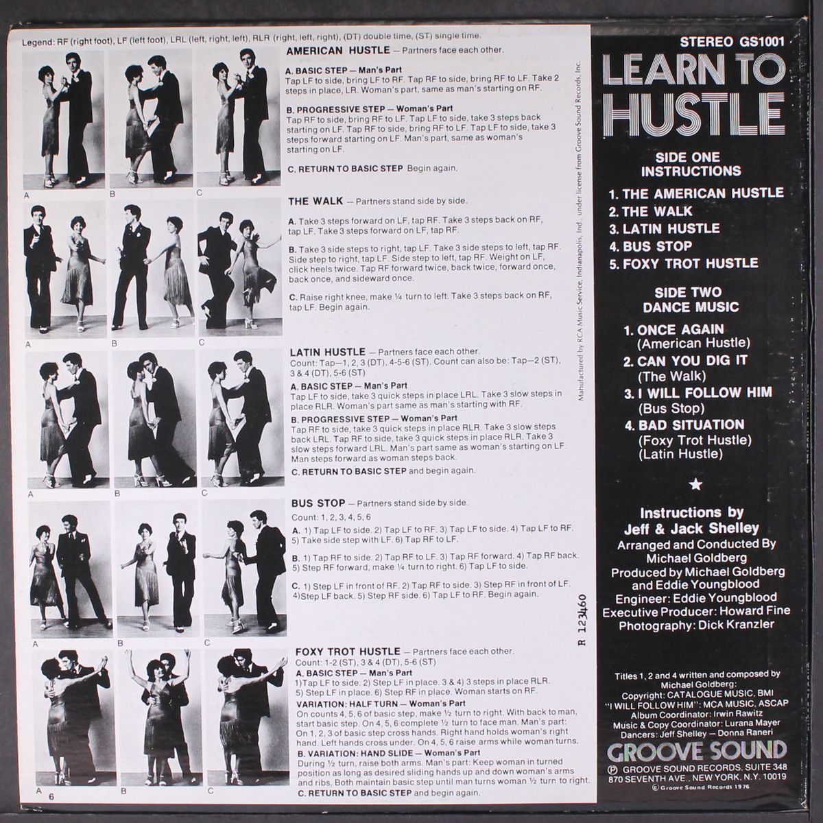 learn to hustle instructional record by MICHAEL GOLDBERG