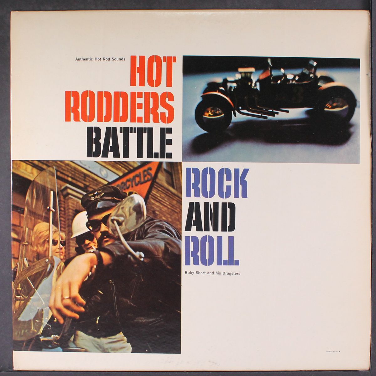 hot rodders battle rock and roll by RUBY SHORT & DRAGSTERS