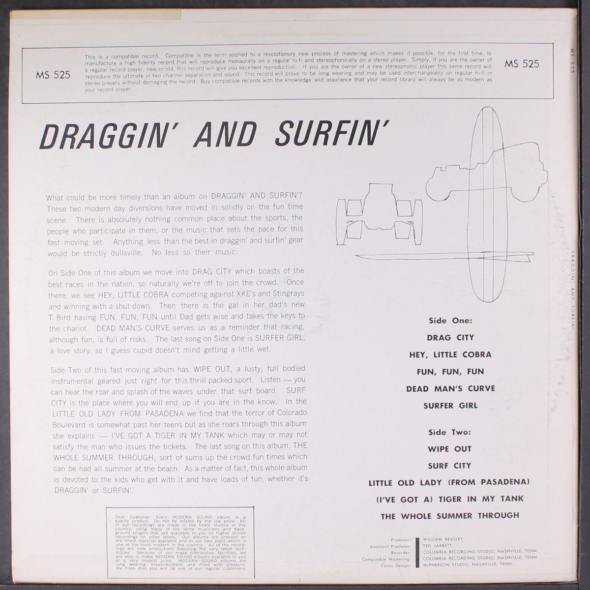 draggin' and surfin' by JALOPY FIVE