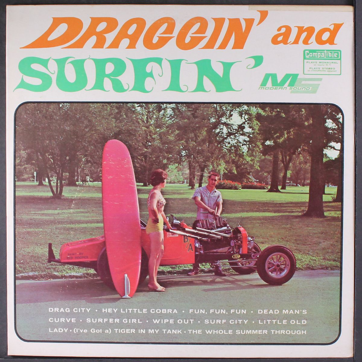 draggin' and surfin' by JALOPY FIVE