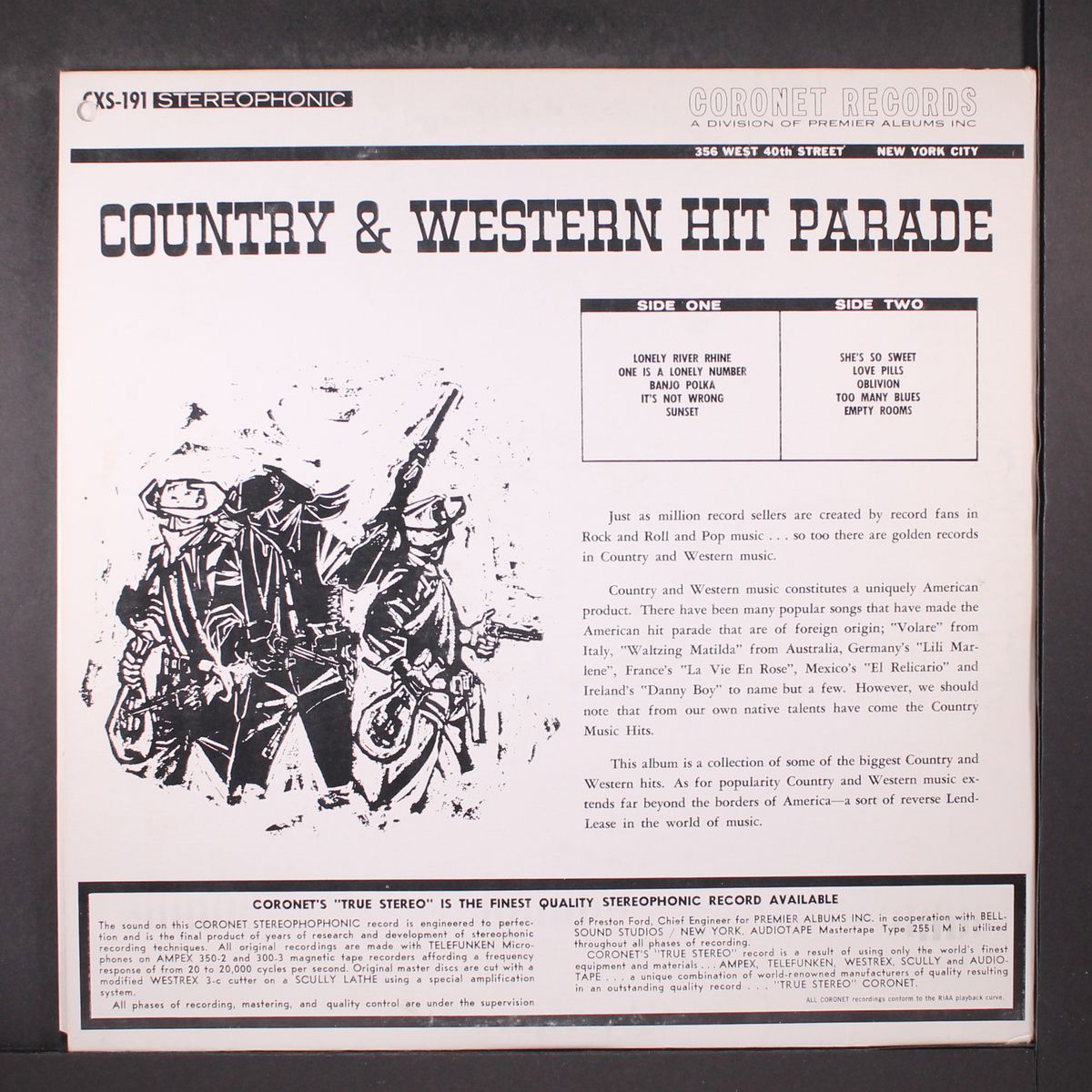 country & western hit parade by SLIM BOYD