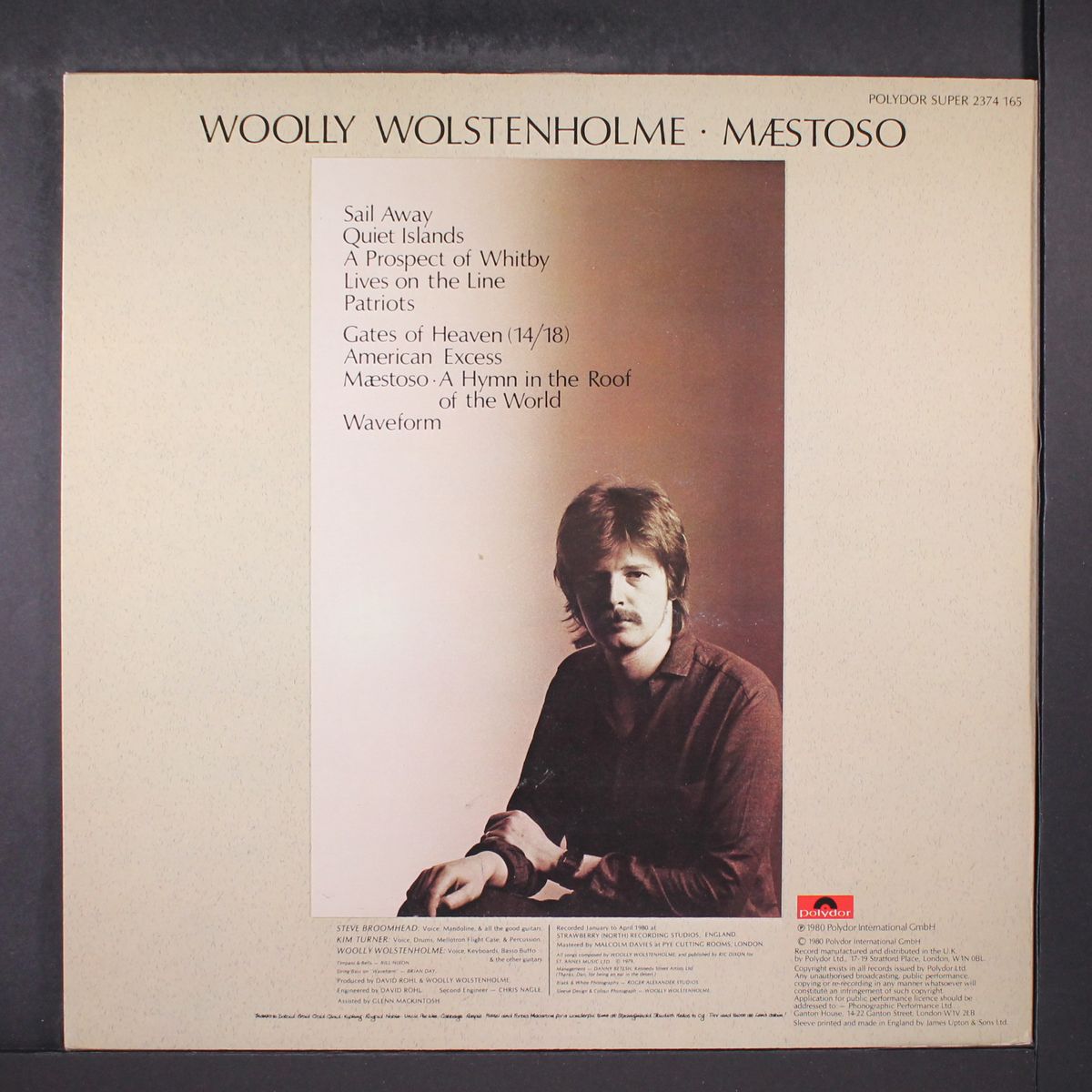 maestoso by WOOLLY WOLSTENHOLME