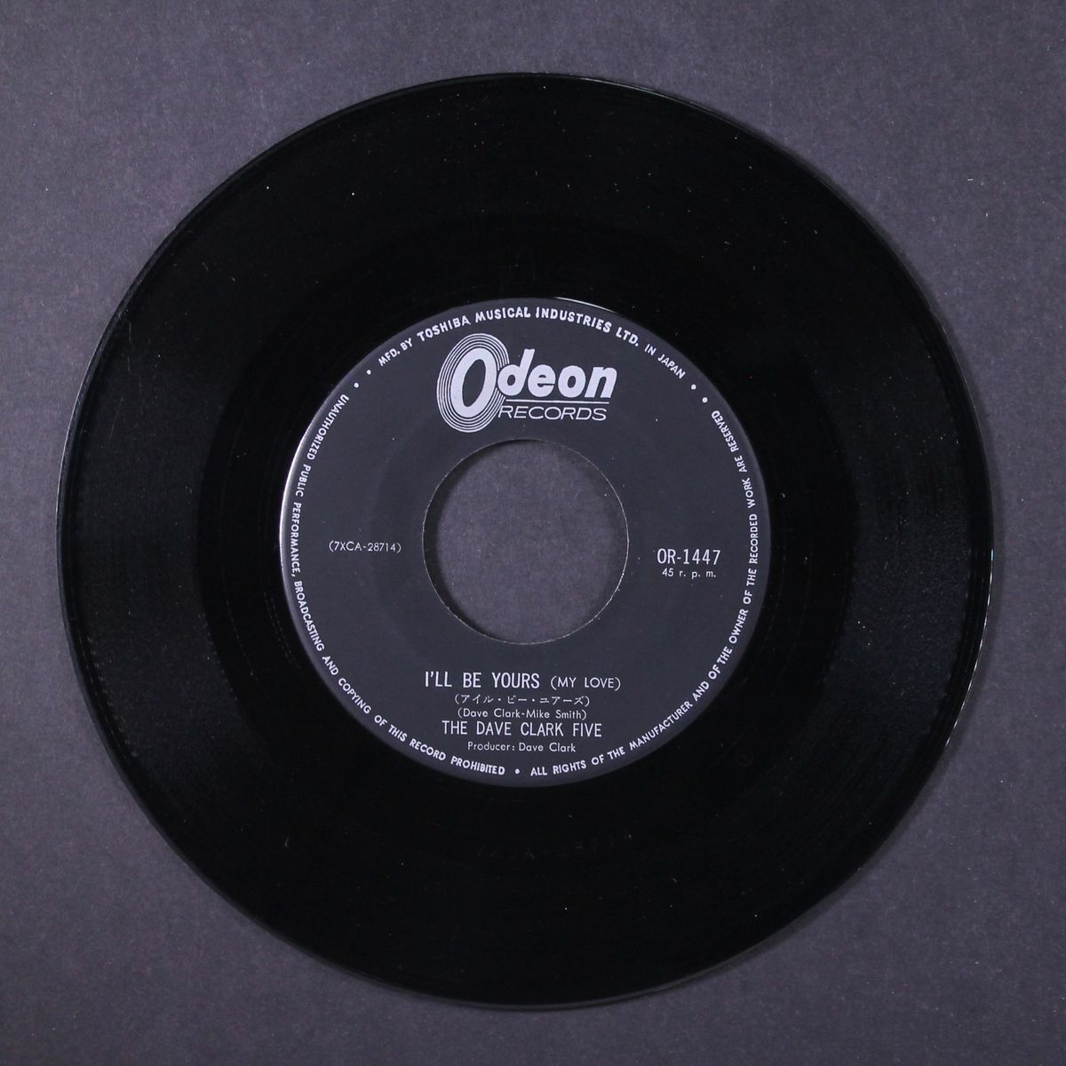 over and over / i'll be yours by DAVE CLARK FIVE