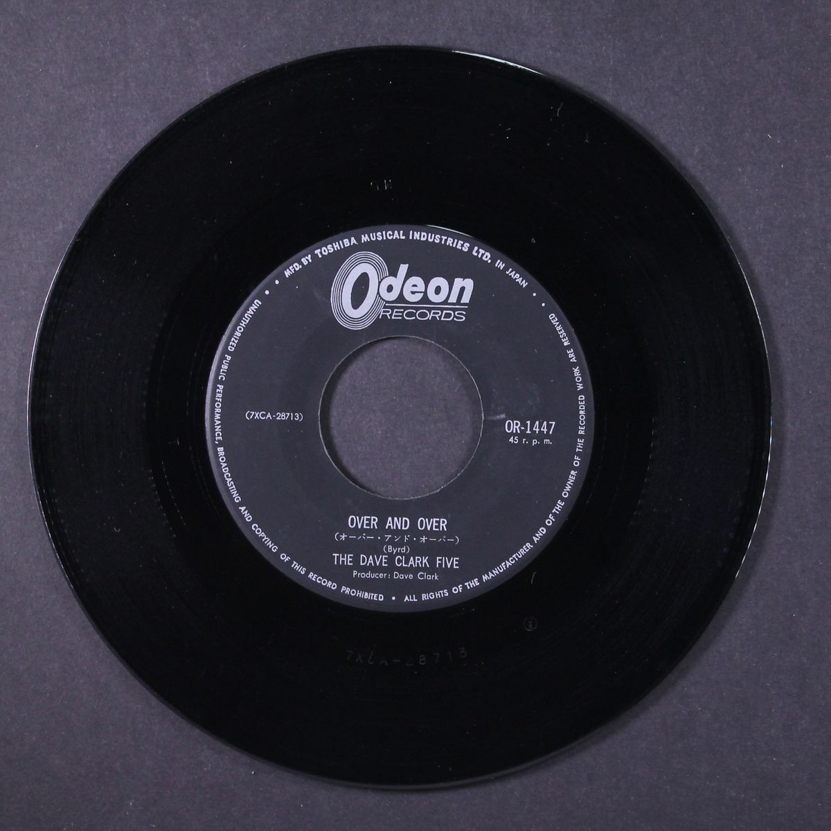 over and over / i'll be yours by DAVE CLARK FIVE