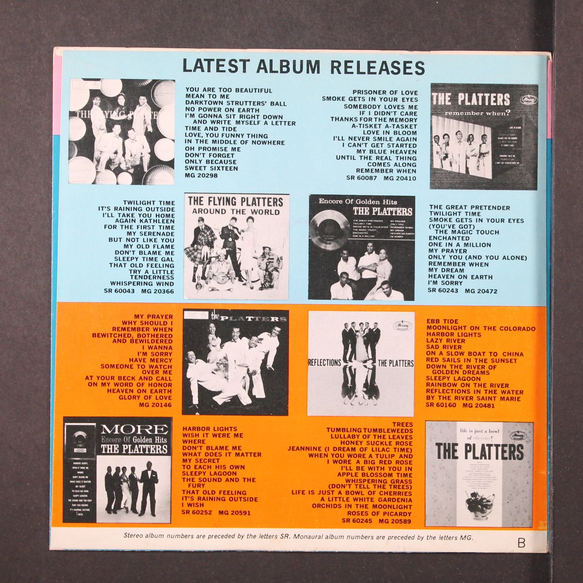 you don't say / i'll never smile again by PLATTERS