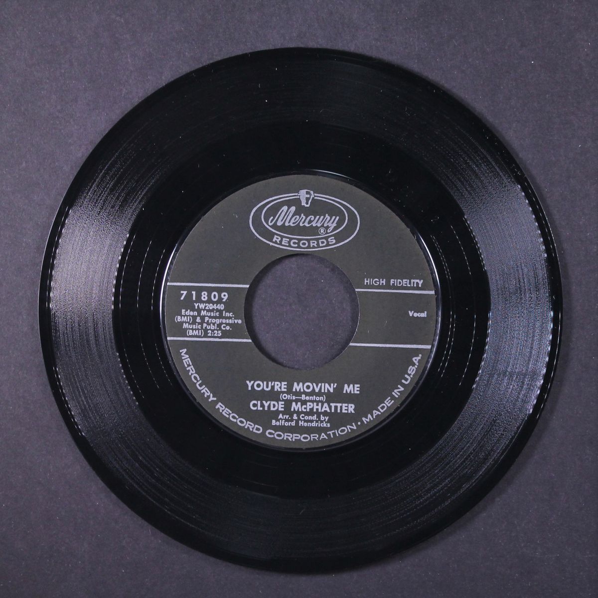 whole heap of love / you're movin' me by CLYDE MCPHATTER