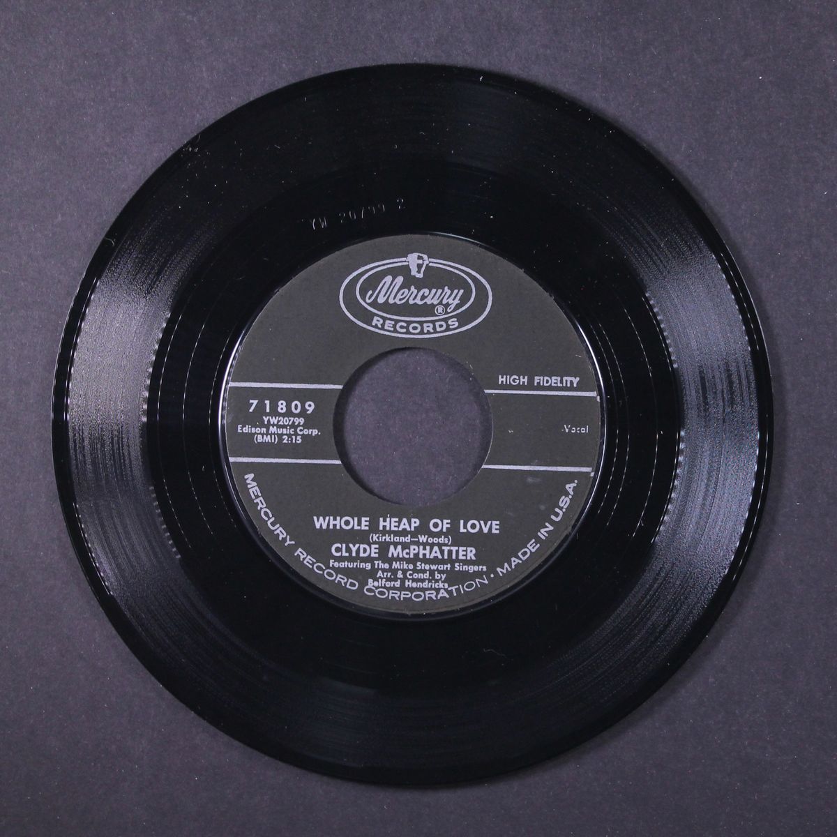 whole heap of love / you're movin' me by CLYDE MCPHATTER