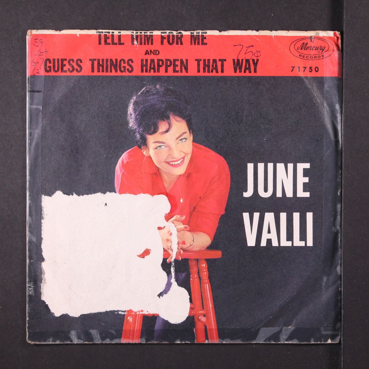 guess things happen that way / tell him for me by JUNE VALLI