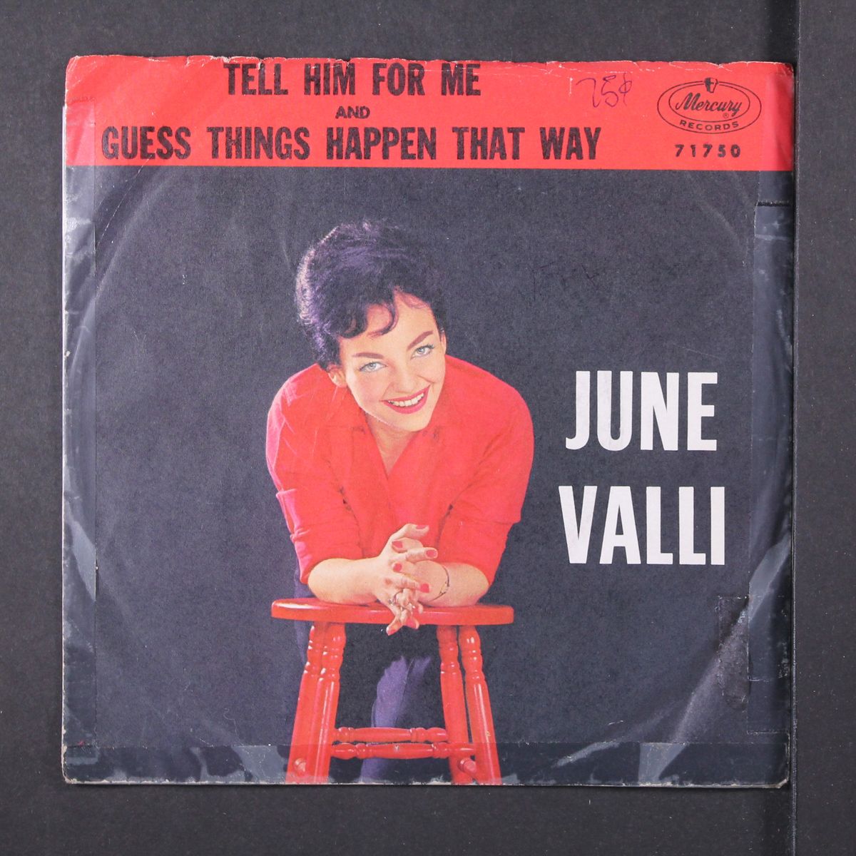 guess things happen that way / tell him for me by JUNE VALLI