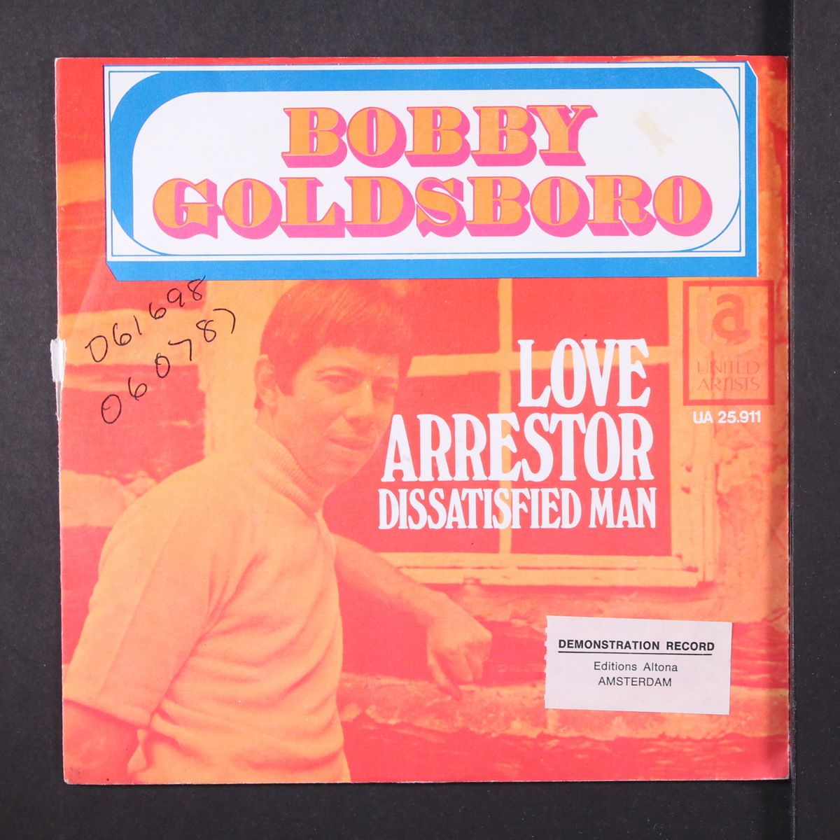 love arrestor / dissatisfied man by BOBBY GOLDSBORO