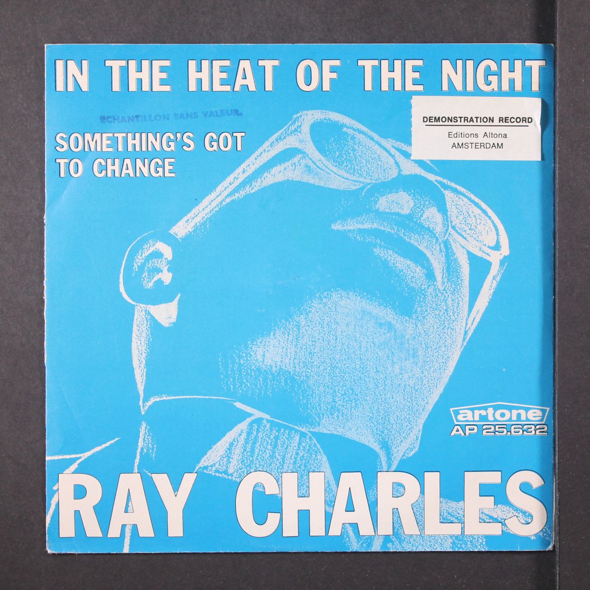 in the heat of the night / something's got to change by RAY CHARLES