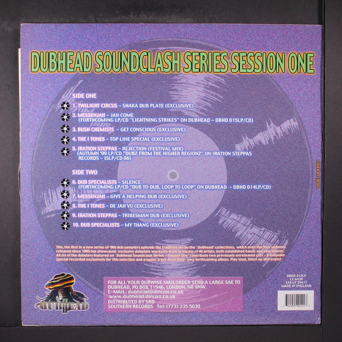 dubhead soundclash series session one by VARIOUS