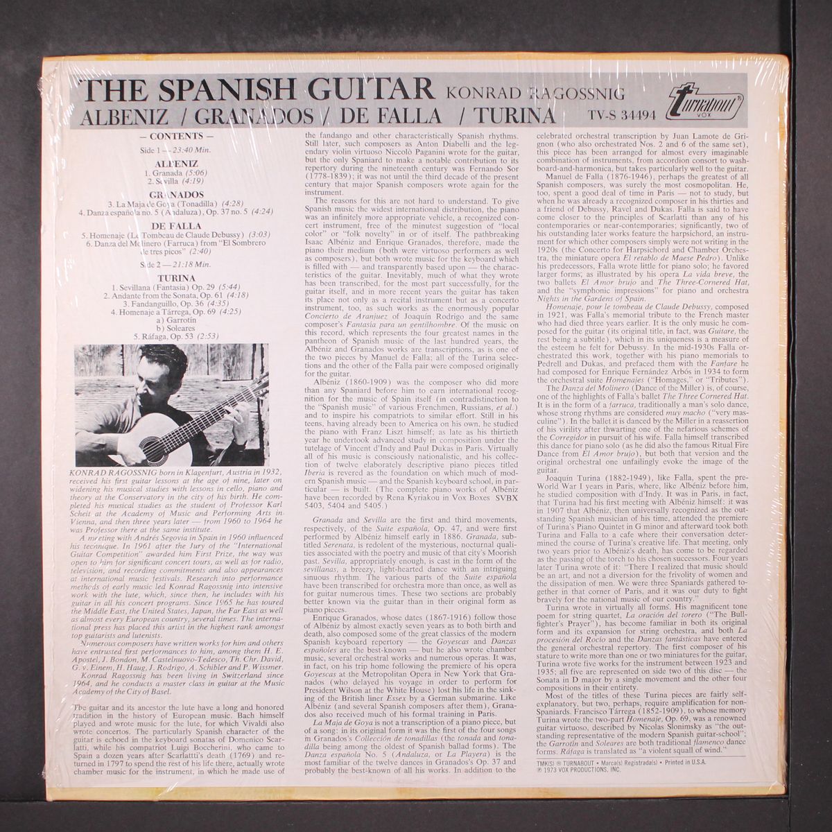 the spanish guitar by KONRAD RAGOSSNIG