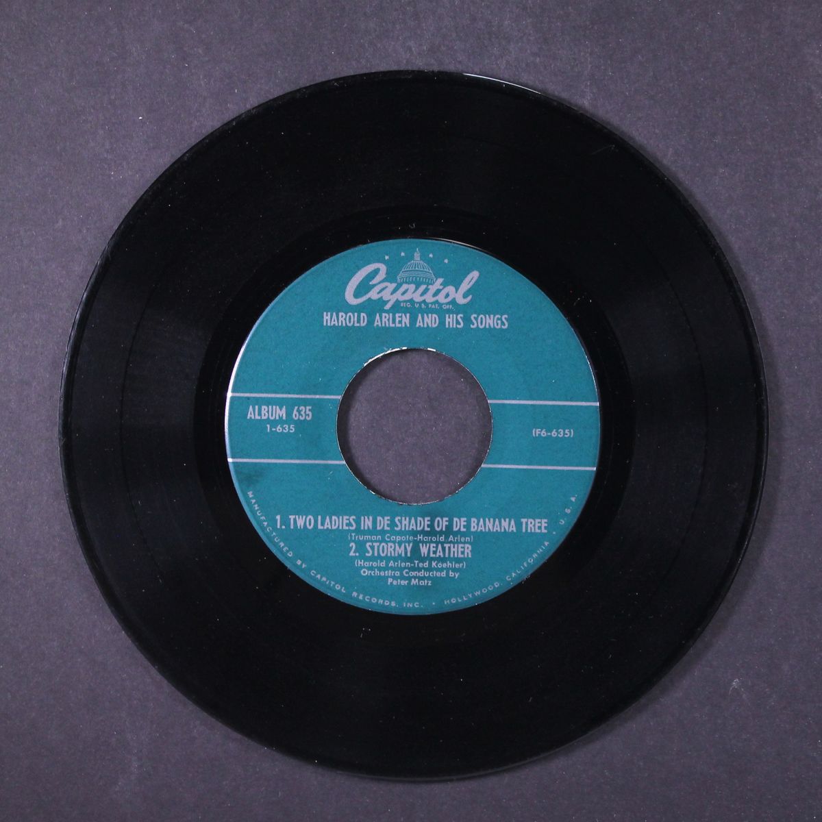 and his songs pt. 1 by HAROLD ARLEN