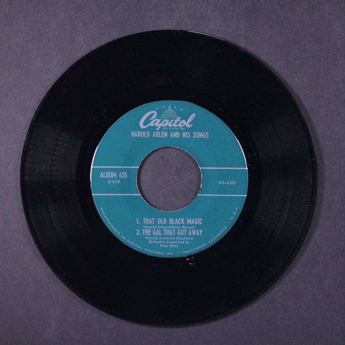 and his songs, part 2 by HAROLD ARLEN