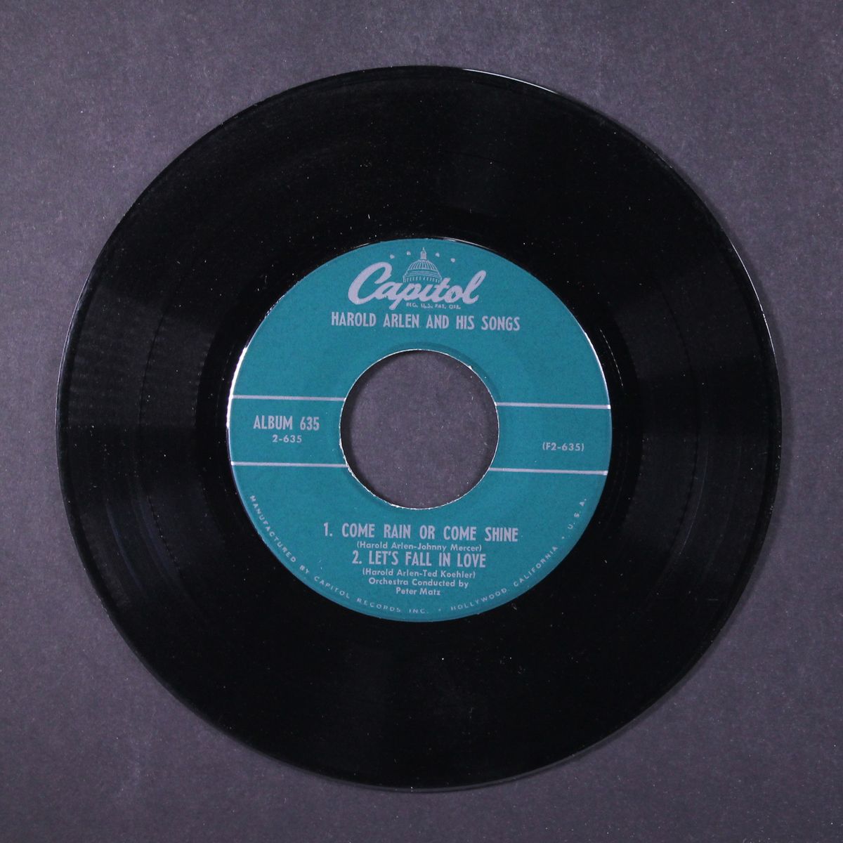 and his songs, part 2 by HAROLD ARLEN