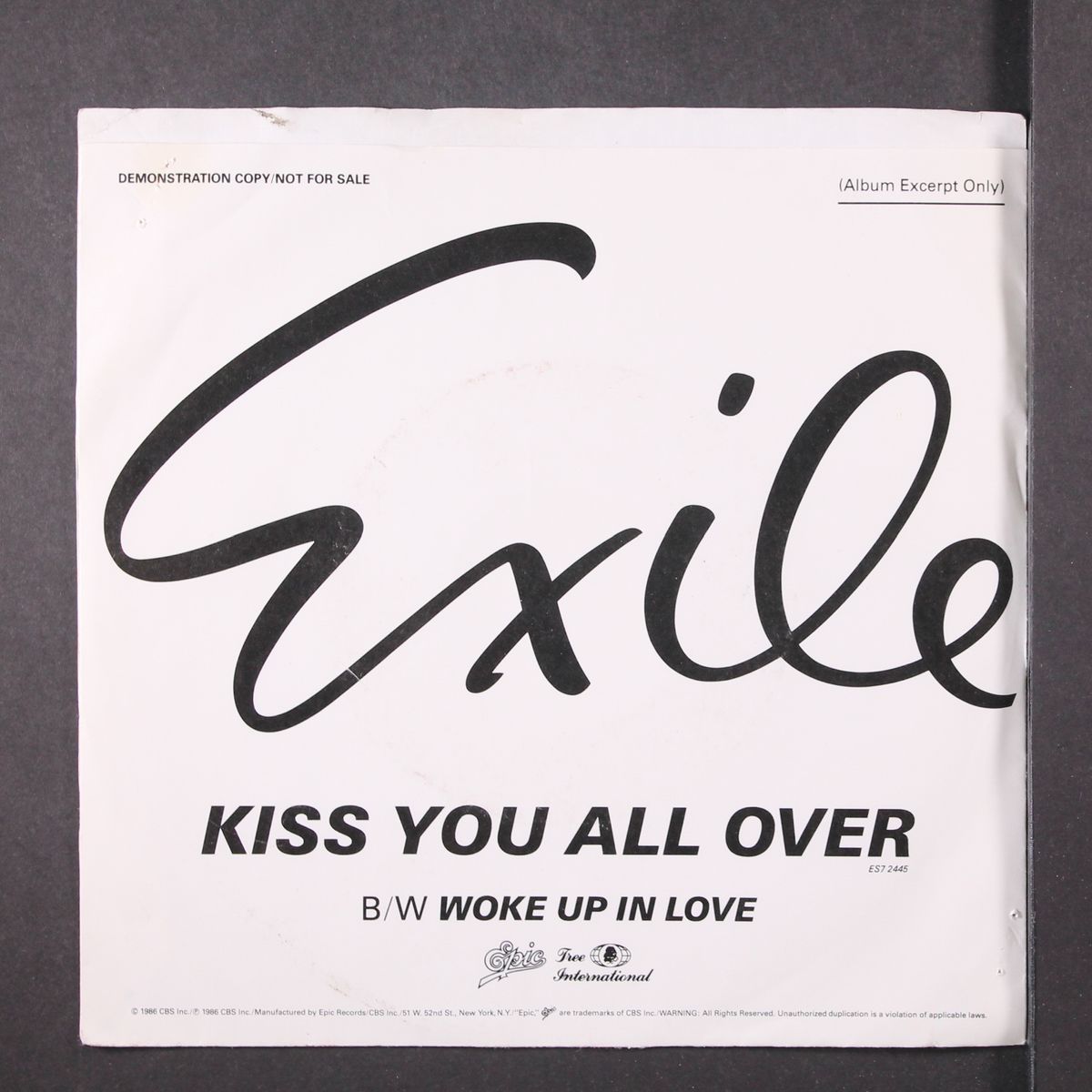 kiss you all over / woke up in love by EXILE