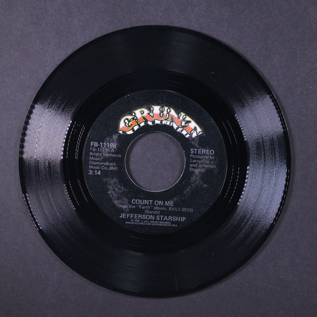 count on me / show yourself by JEFFERSON STARSHIP