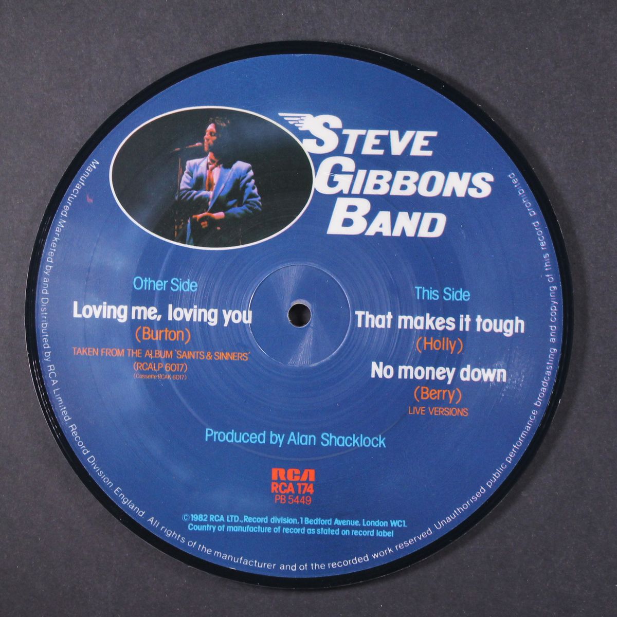 loving me, loving you by STEVE GIBBONS BAND