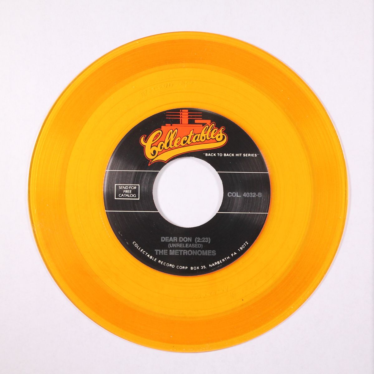 i love my girl / dear don by METRONOMES