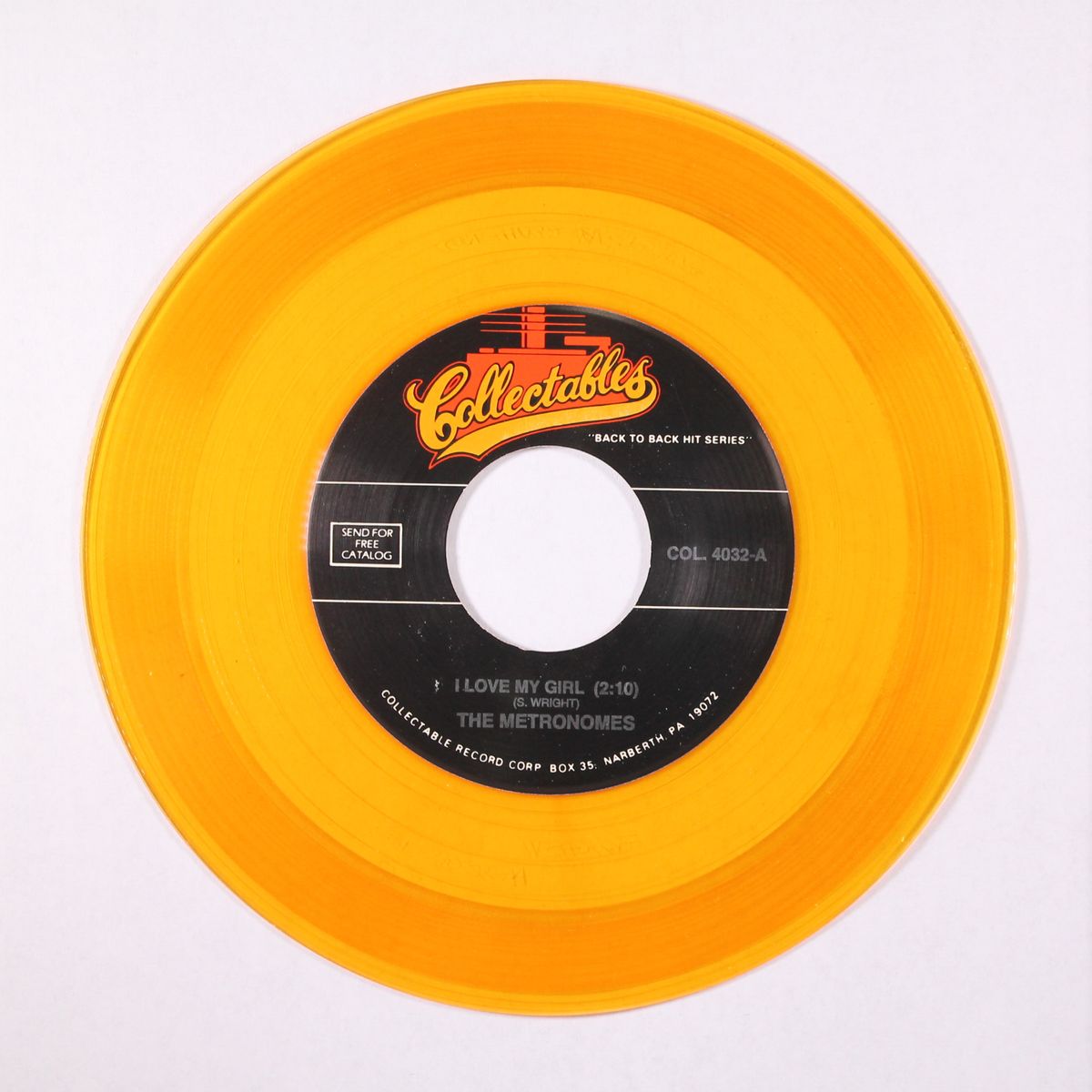 i love my girl / dear don by METRONOMES