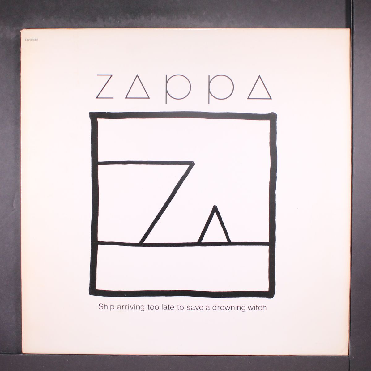 ship arriving too late to save a drowning witch by FRANK ZAPPA