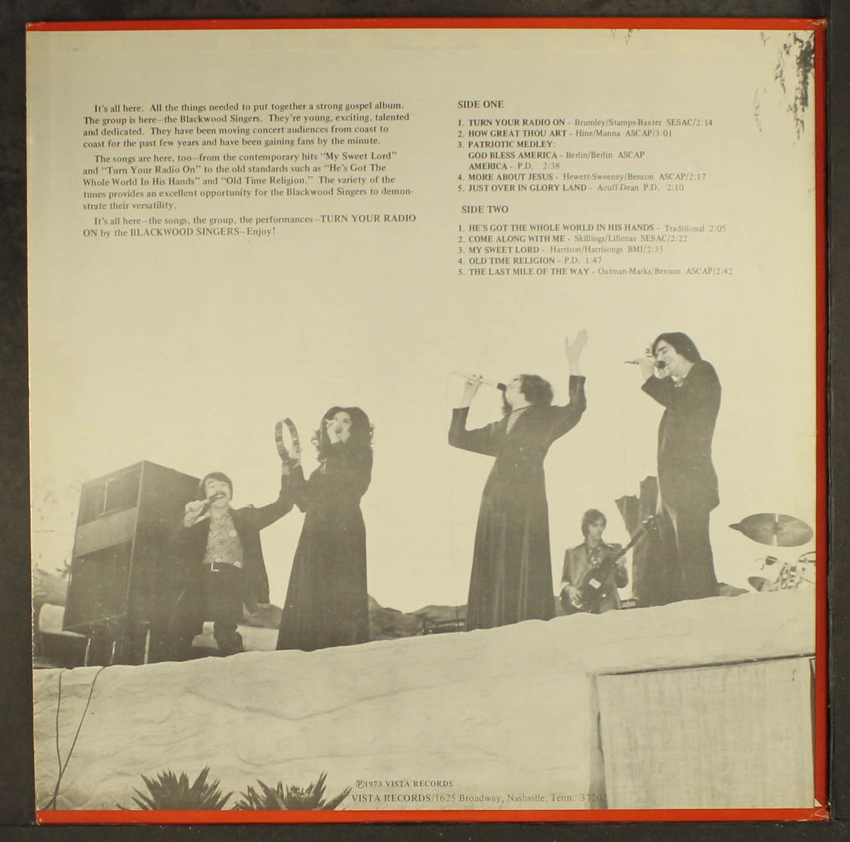 turn your radio on by BLACKWOOD SINGERS